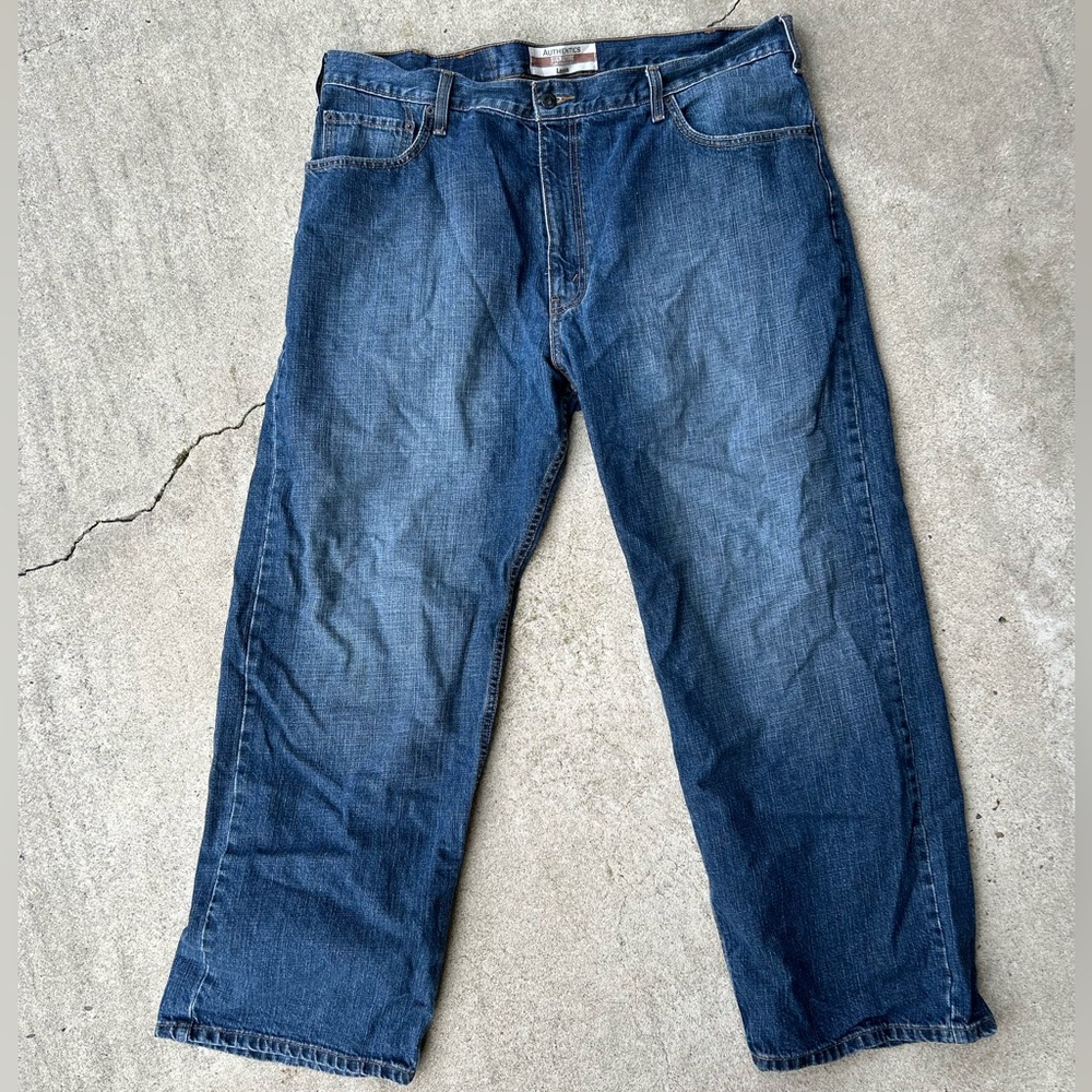 Levi’s Vintage Authentics Signature Men’s Relaxed Medium Wash Denim Jeans 40x30
